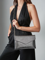 Clutch Paddock L Leder Etrier Zilver paddock EPAD075L-vue-porte